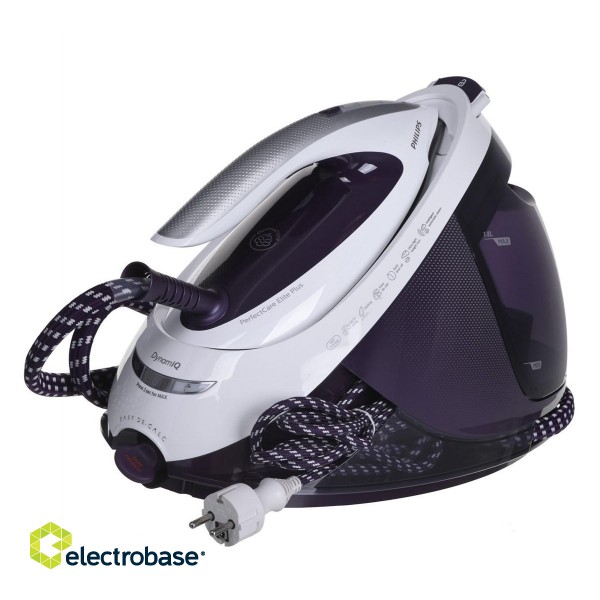 Philips GC9660/30 steam ironing station 2700 W 1.8 L T-ionicGlide soleplate Purple, White image 3