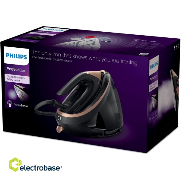 Philips PSG9040/80 steam ironing station 3100 W 1.8 L SteamGlide Elite soleplate Black фото 3