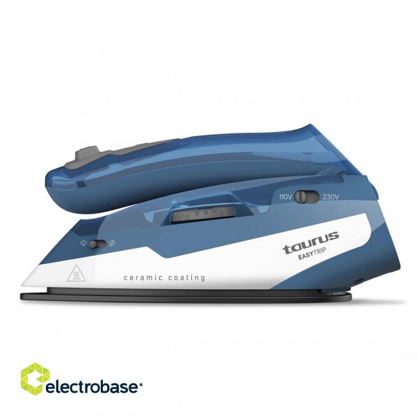 Taurus EasyTrip Dry & Steam iron Ceramic soleplate 1000 W Blue, White image 1