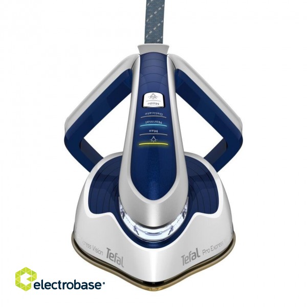 Tefal Pro Express Vision GV9812E0 steam ironing station 3000 W 1.1 L Durilium AirGlide Autoclean soleplate Blue, White фото 6