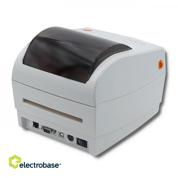 Qoltec 50243 Label printer LTP-0243 | thermal | High Speed | 203 dpi | USB | LAN image 1