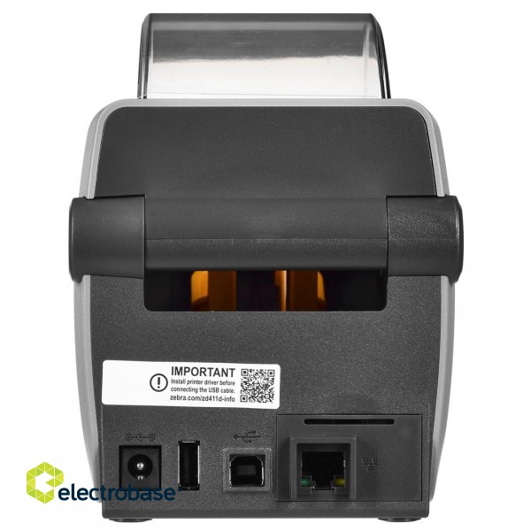 Zebra ZD411 label printer Direct thermal 203 x 203 DPI 152 mm/sec Wired & Wireless Ethernet LAN Bluetooth paveikslėlis 4