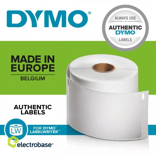 DYMO Small Name Badge Labels- 41 x 89 mm - S0722560 paveikslėlis 5