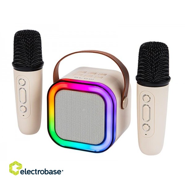 Bluetooth speaker KARAOKE RGB 10W paveikslėlis 1