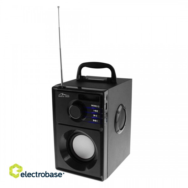 Media-Tech BOOMBOX BT 15 W Stereo portable speaker Black фото 1