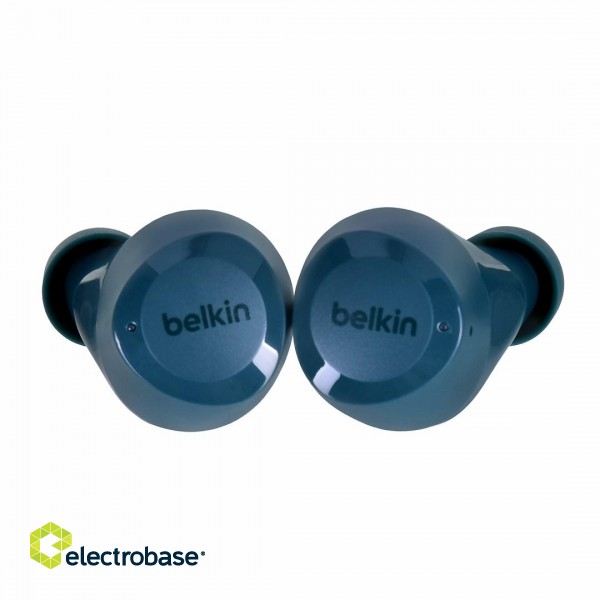 Belkin SoundForm Bolt Headset Wireless In-ear Calls/Music/Sport/Everyday Bluetooth Teal image 2