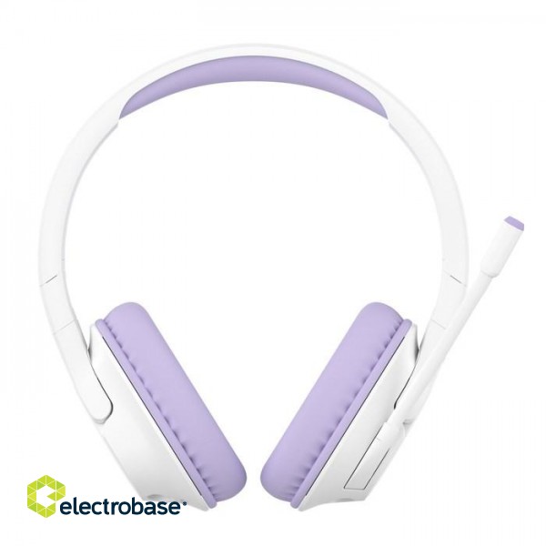 Belkin SOUNDFORMINSPIRE OVEREAR HEADSET LAV Wired & Wireless Head-band Calls/Music USB Type-C Bluetooth Lavender, White image 3