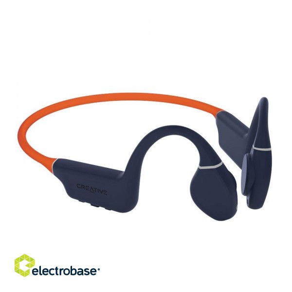 Bone conduction headphones CREATIVE OUTLIER FREE PRO+ wireless, waterproof Orange image 9