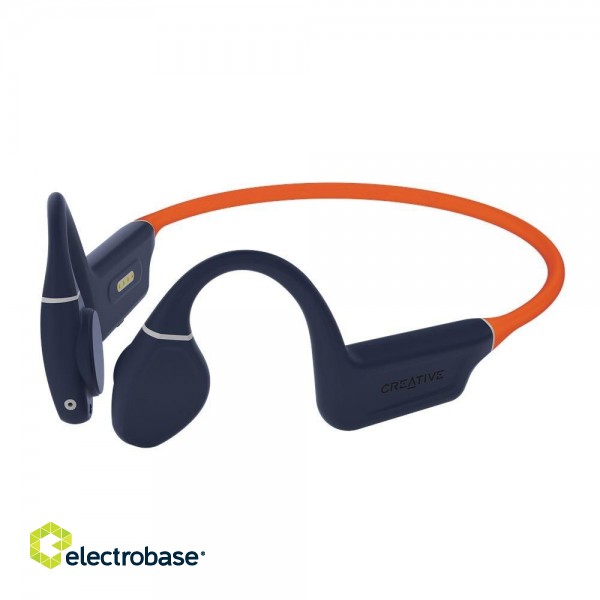 Bone conduction headphones CREATIVE OUTLIER FREE PRO+ wireless, waterproof Orange image 10