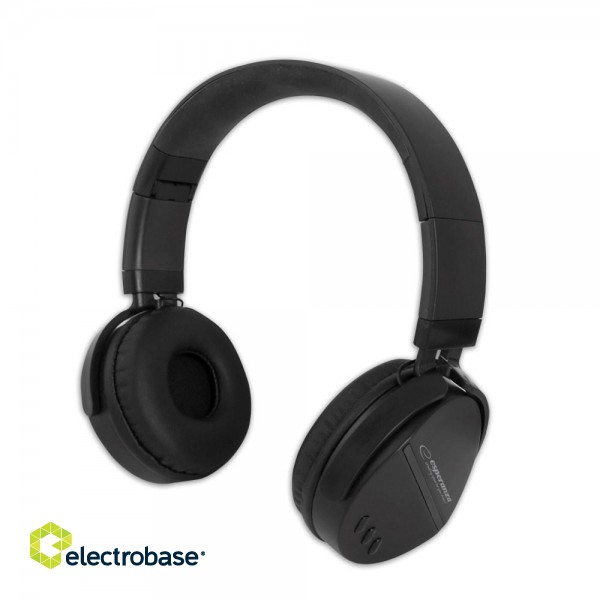 Esperanza EH217K Bluetooth headphones Headband, Black фото 2
