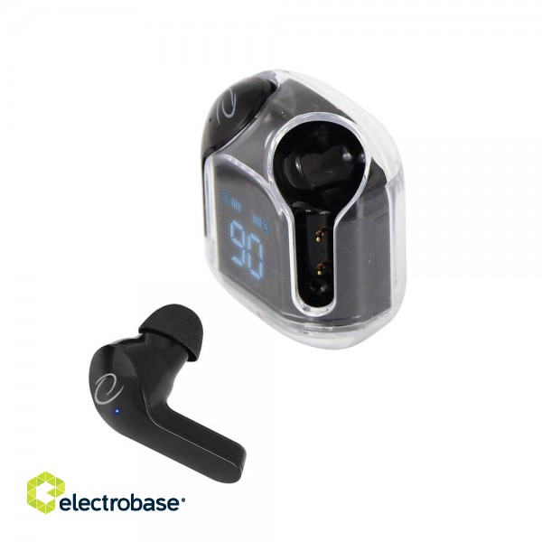 Esperanza EH238K Bluetooth In-Ear Headphone TWS Black paveikslėlis 3