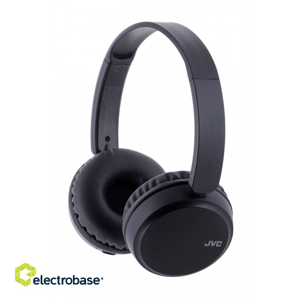 JVC HA-S36W Headphones Wireless Head-band Calls/Music Bluetooth Black paveikslėlis 3