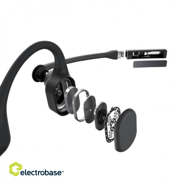 SHOKZ OpenComm UC Black Headset Wireless Handheld Calls/Music USB Type-A Bluetooth image 3