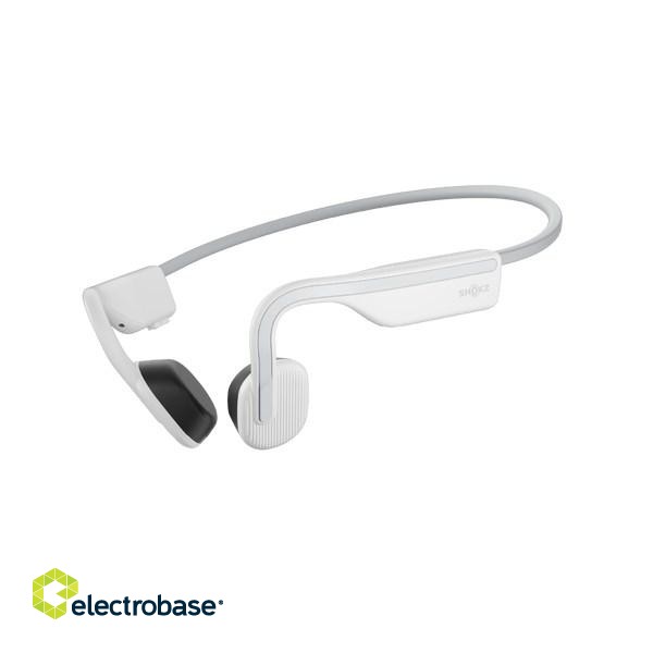 SHOKZ OpenMove Headphones Wireless Ear-hook Calls/Music USB Type-C Bluetooth White image 1