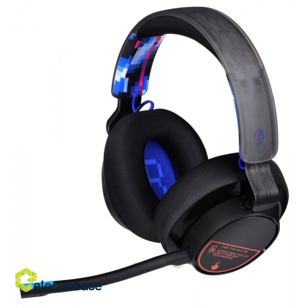 Skullcandy Slyr PRO Multi-Platform Wired Blue Digi-Hype Headphones paveikslėlis 1