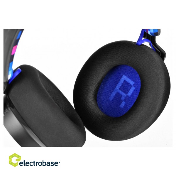 Skullcandy Slyr PRO Multi-Platform Wired Blue Digi-Hype Headphones paveikslėlis 6