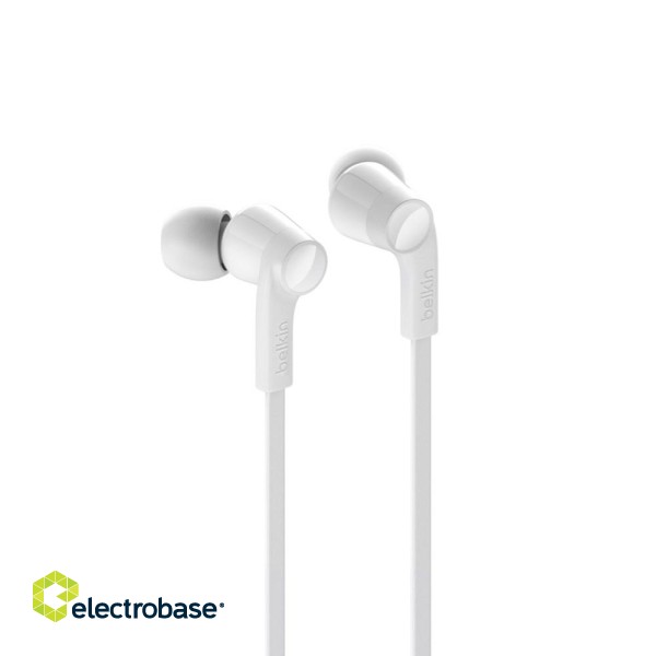 Belkin ROCKSTAR Headphones Wired In-ear Calls/Music USB Type-C White paveikslėlis 2