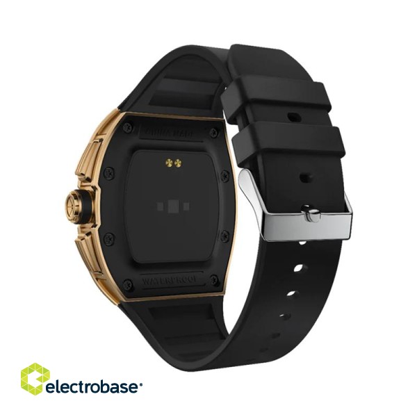 Kumi GT1 smartwatch gold image 4