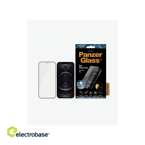 PanzerGlass ® Screen Protector Apple iPhone 12 | 12 Pro | Edge-to-Edge фото 9