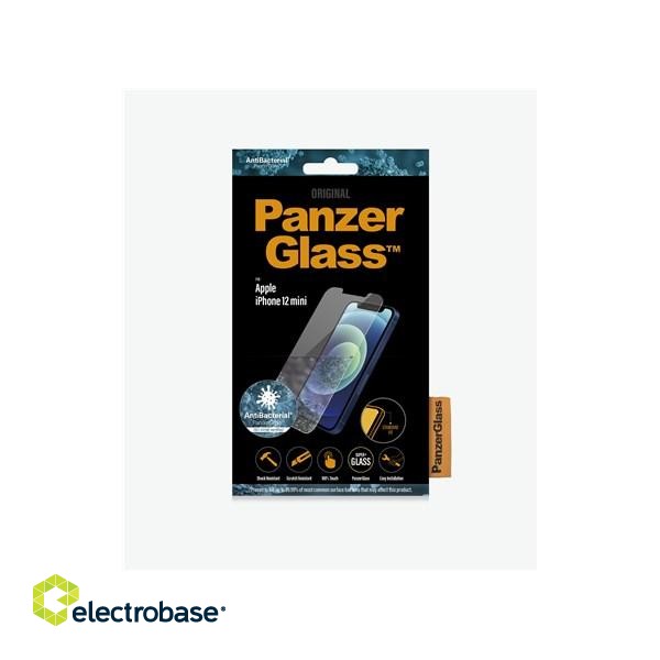 PanzerGlass ® Screen Protector Apple iPhone 12 Mini | Standard Fit фото 8