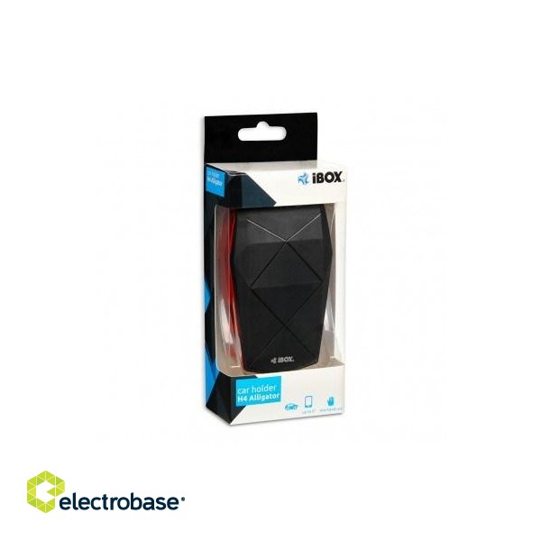 iBox H-4 BLACK-RED Passive holder Mobile phone/Smartphone Black, Red image 7