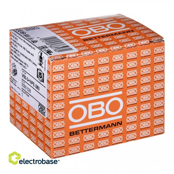 Obo Bettermann V50-3+NPE-280 Orange, White 230 V фото 3