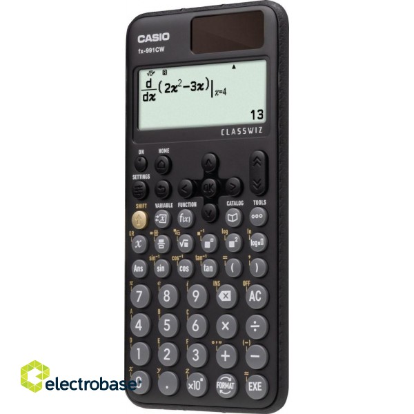 Casio FX-991CW calculator Pocket Scientific Black paveikslėlis 1