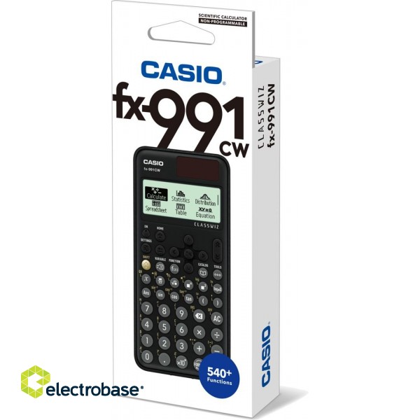 Casio FX-991CW calculator Pocket Scientific Black фото 3