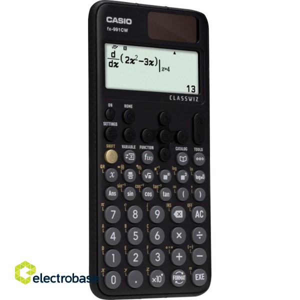 Casio FX-991CW calculator Pocket Scientific Black paveikslėlis 7