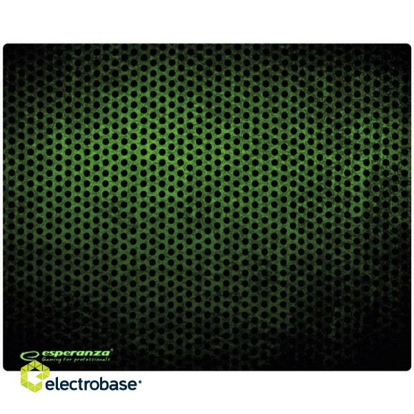 Esperanza EGP102G Gaming mouse pad Black, Green фото 2