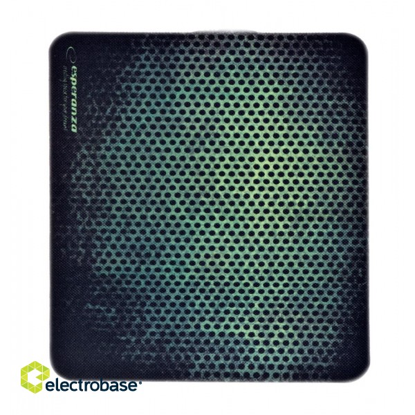 Esperanza EGP102G Gaming mouse pad Black, Green фото 3