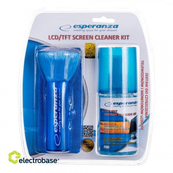 Esperanza ES112 equipment cleansing kit LCD/TFT/Plasma 200 ml