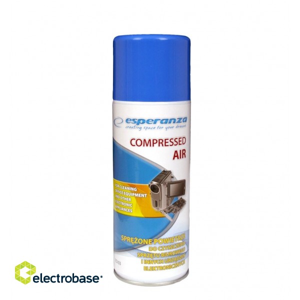 Esperanza ES103 compressed air duster 400 ml image 1