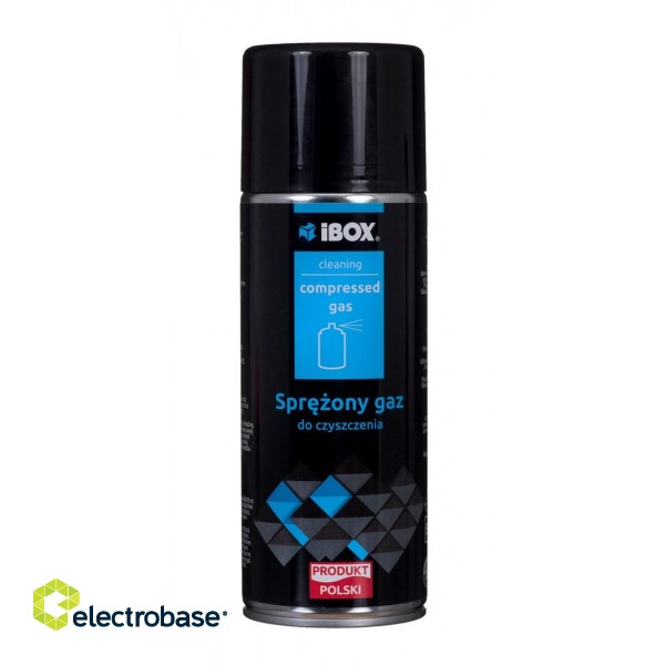 iBox CHSP compressed air duster 400 ml image 1