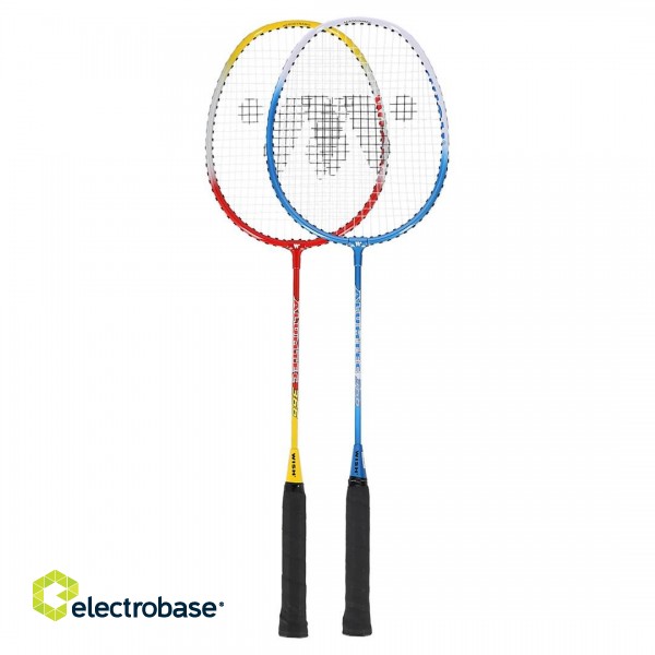 Wish Alumtec 366K badminton racquet set image 1