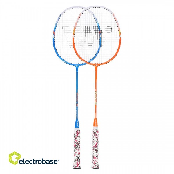 Wish Alumtec 55K badminton racket set image 7