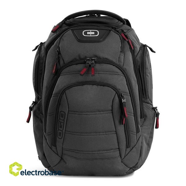 OGIO BACKPACK RENEGADE RSS BLACK PINDOT P/N: 111071_317 image 2