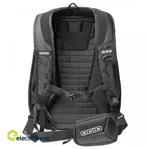 OGIO MOTORCYCLE BACKPACK NO DRAG MACH 5 BLACK P/N: 123006_36 paveikslėlis 2