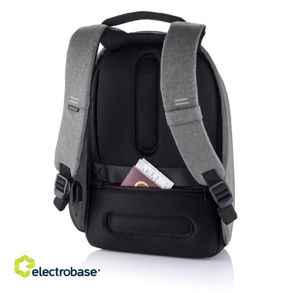 XD DESIGN ANTI-THEFT BACKPACK BOBBY HERO SMALL GREY P/N: P705.702 image 4