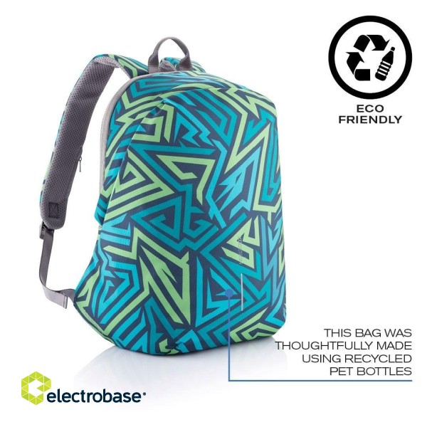 XD DESIGN ANTI-THEFT BACKPACK BOBBY SOFT ABSTRACT P/N: P705.865 paveikslėlis 7