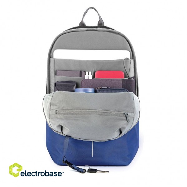 XD DESIGN ANTI-THEFT BACKPACK BOBBY SOFT GENTIAN BLUE P/N: P705.995 image 6