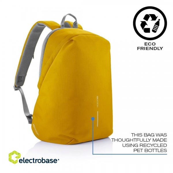 XD DESIGN ANTI-THEFT BACKPACK BOBBY SOFT YELLOW P/N: P705.798 image 6