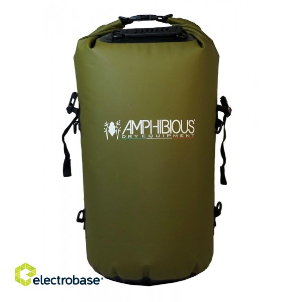 AMPHIBIOUS WATERPROOF BAG TUBE 40L GREEN P/N: TS-1040.15 image 1