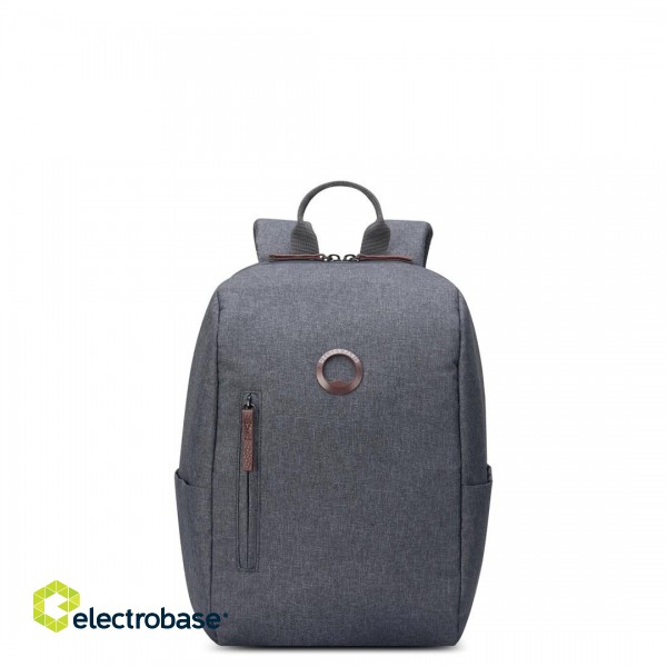 DELSEY 1-CPT MINI BACKPACK ANTHRACITE paveikslėlis 1
