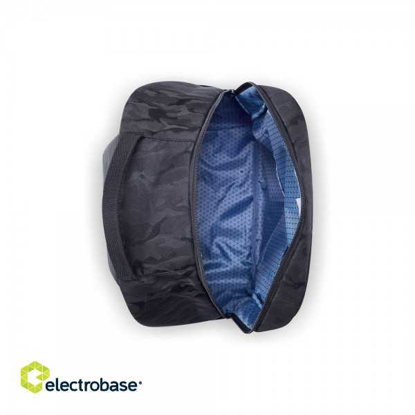 Delsey 391060010 laptop case 39.6 cm (15.6") Backpack Black, Camouflage image 6