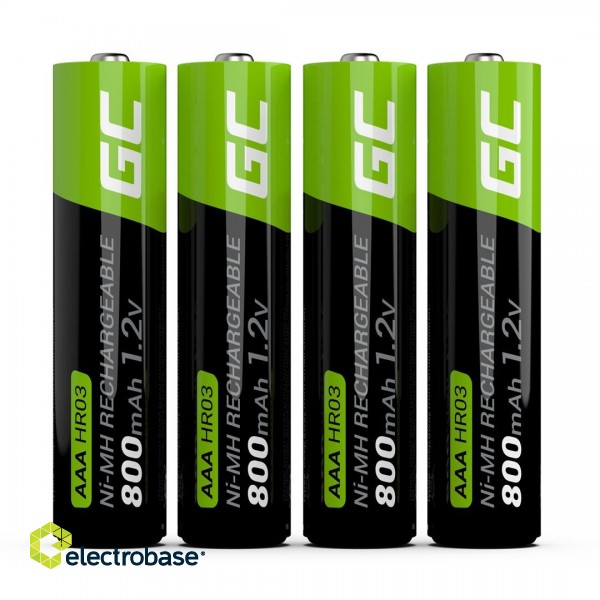 Green Cell GR04 household battery Rechargeable battery AAA Nickel-Metal Hydride (NiMH) paveikslėlis 2