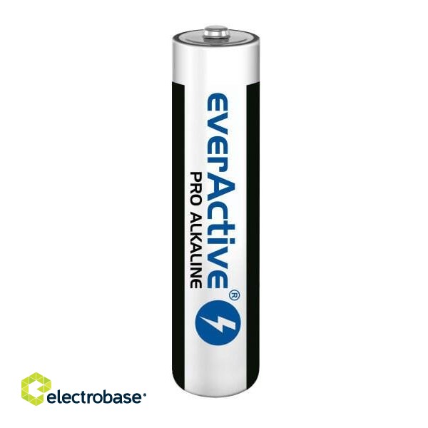 Alkaline batteries AAA / LR03 everActive Pro - 4 pieces (blister) paveikslėlis 2