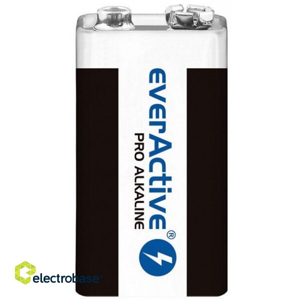 Alkaline battery  6LR61 9V (R9*) everActive Pro image 1