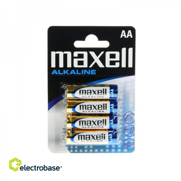 MAXELL Battery alkaline LR6 4 pieces