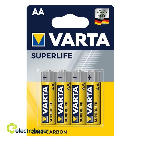 Varta SUPERLIFE Single-use battery AA Zinc-carbon image 1